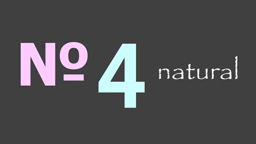 no4  natural